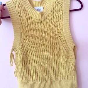 Wilfred “with linen” knit tank top